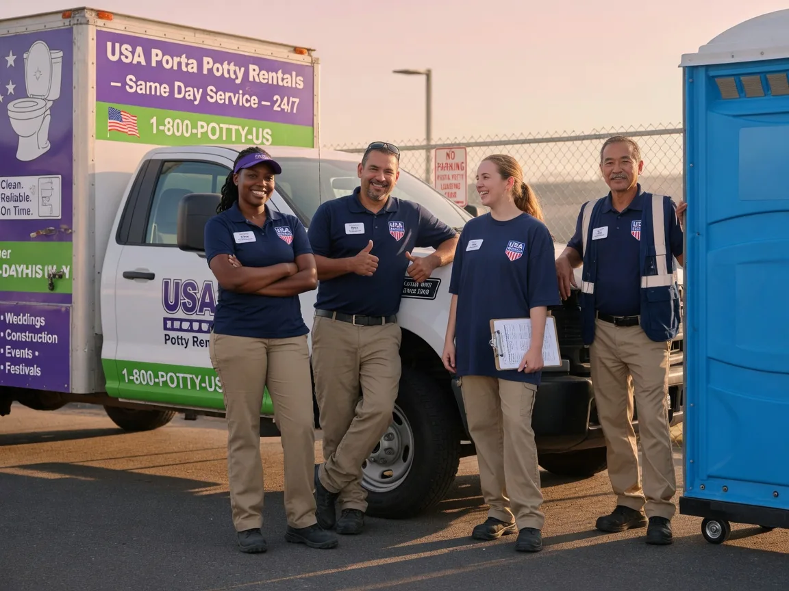 Porta Potty Rental company in Allamuchy, NJ